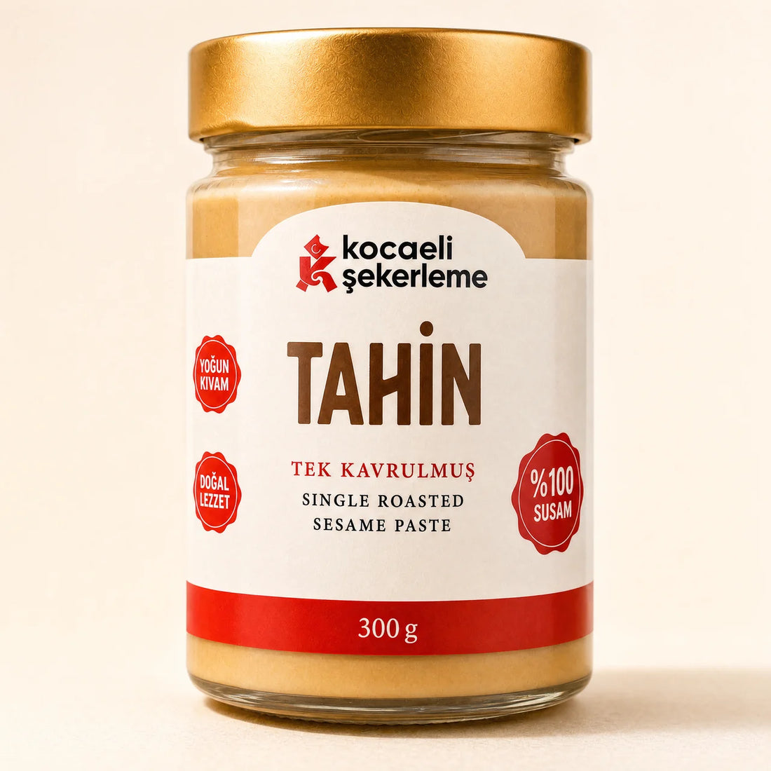 Tek Kavrulmuş Tahin 300 g