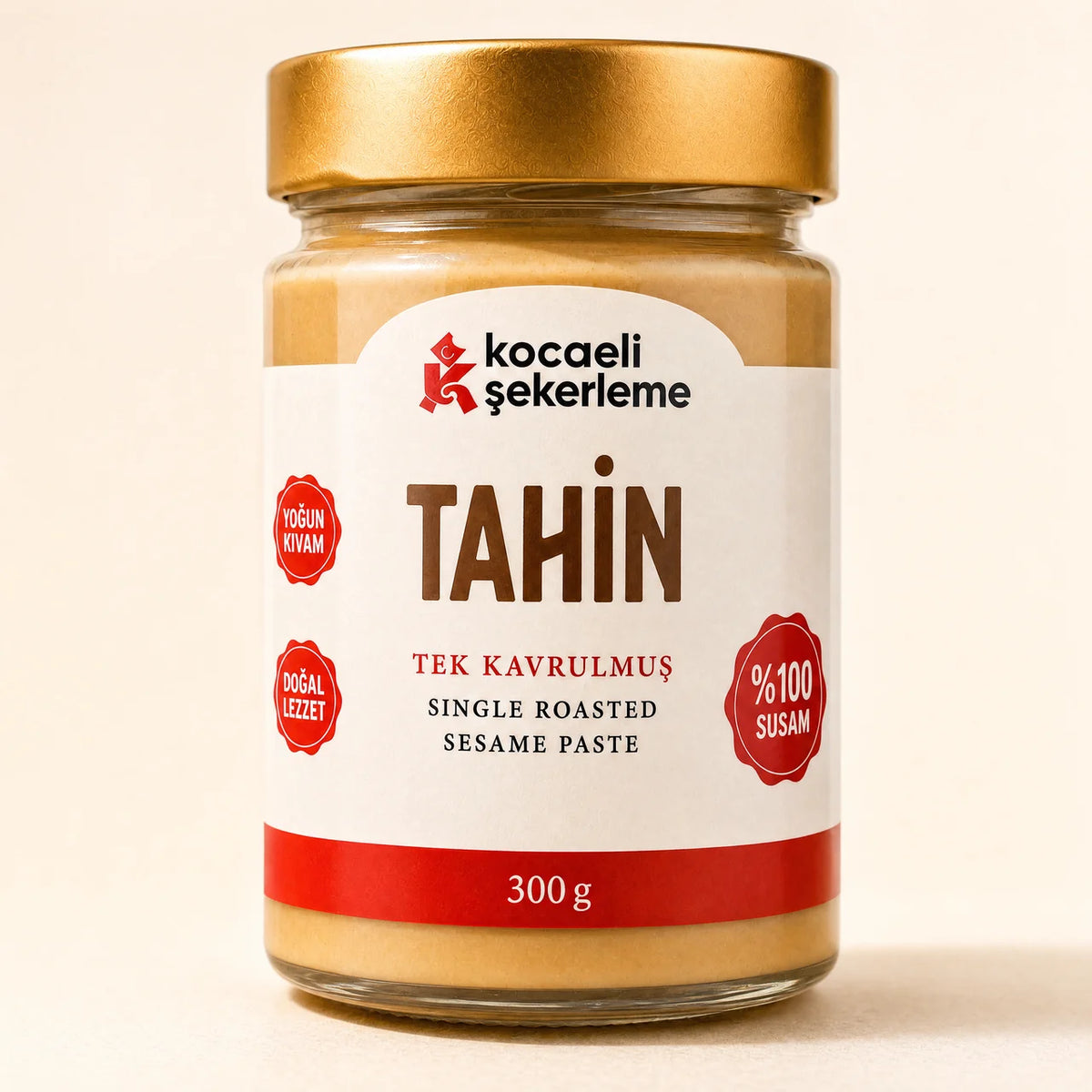 Tek Kavrulmuş Tahin 300 g