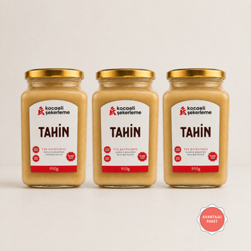 Tek Kavrulmuş Tahin 950 g - 3 adet