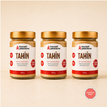 Tek Kavrulmuş Tahin 300 g - 3 adet